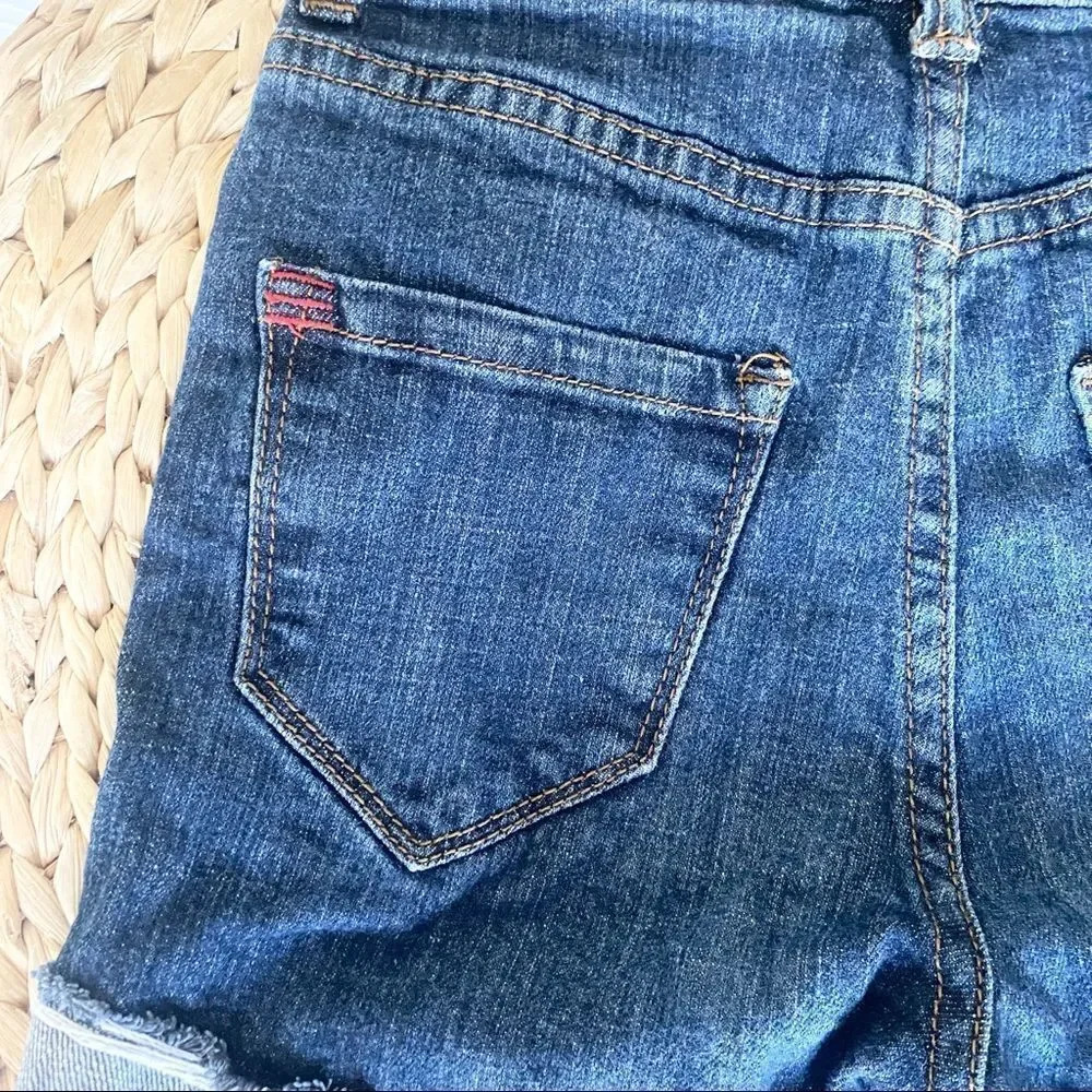 BDG High Rise Women'sĀ Semi Distressed DenimāMiniāShorts - Picture 7 of 9